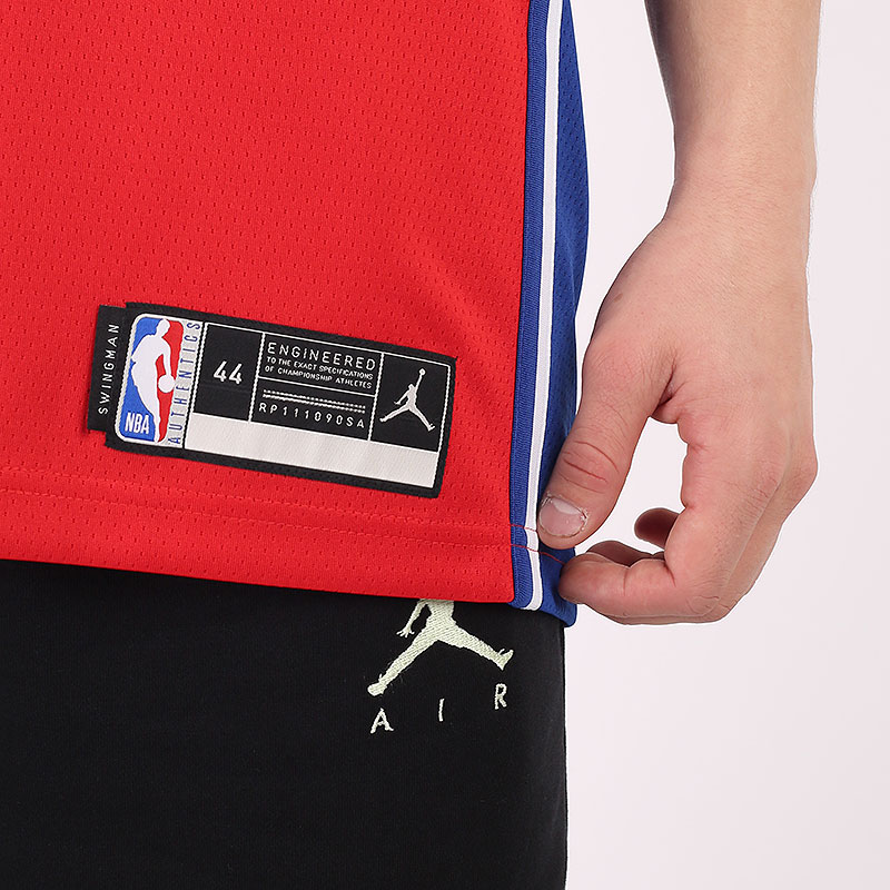 Мужская майка Jordan Ben Simmons 76ers Statement Edition 2020 Jordan NBA Swingman Jersey (CV9490-660)  - цена, описание, фото 3